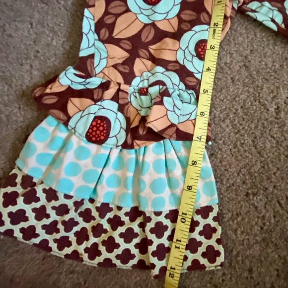 Floral Patterned Ruffle Pants - Picture 7 of 7